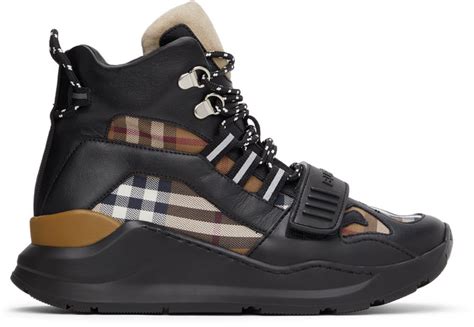 mens burberry high tops|Burberry ramsey hi top.